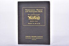 Norton motorcycle handbook for sale  Gravesend