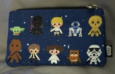 Bolsa cosmética Disney lounged bebê personagens Star Wars estojo lápis falhas comprar usado  Enviando para Brazil