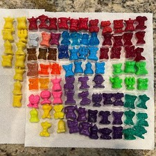 Lote de 92 GoGo Crazy Bones Y2K e cores modernas sólidas/translúcidas colecionáveis comprar usado  Enviando para Brazil