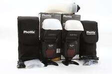 Par de flashes transceptor de rádio Phottix Mitros+ TTL na caixa para Nikon - Testado comprar usado  Enviando para Brazil