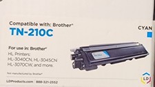 Usado, Cartucho de toner laser compatível LD Brother TN210C cor ciano comprar usado  Enviando para Brazil