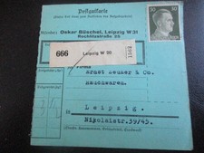 518 paketkarte leipzig gebraucht kaufen  Deutschland