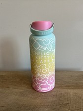 Garrafa de água térmica colecionável e rara Hello Kitty Cafe aço inoxidável 32 oz comprar usado  Enviando para Brazil