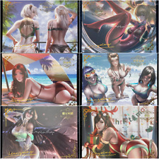 🔥 ACG-LXG [Escolha seu cartão Snow 0 - 18] Goddess Story Anime Waifu 🔥 comprar usado  Enviando para Brazil