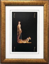 Erte custom framed for sale  Deer Park