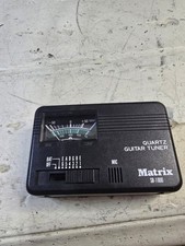 Afinador de guitarra de quartzo MATRIX SR-1000 operado por bateria funciona muito bem, usado comprar usado  Enviando para Brazil