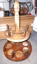 Wooden tier rotating for sale  ANTRIM