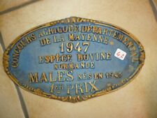Plaques concours agricole d'occasion  Angers-