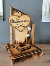 Schild willkommen teelicht gebraucht kaufen  Goldkronach