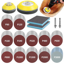 120 discotecas de lijado de 3 pulgadas con almohadillas de respaldo de 2 y 3 pulgada, usado comprar usado  Enviando para Brazil