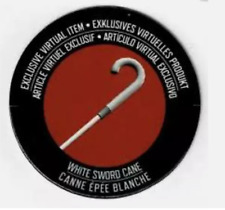 Código virtual exclusivo Roblox White Sword Cane NOVO EM FOLHA comprar usado  Enviando para Brazil