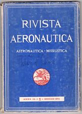 Rivista aeronautica. astronaut usato  Ariccia