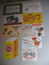Buvards publicitaires thèmes d'occasion  Chécy