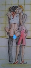 Dessin érotique original d'occasion  Paimpol