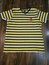 Camisa polo usada EUA Assn GG gola V 100% algodão , usado comprar usado  Enviando para Brazil