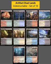 ARTEFATO Terrenos Duplos - Conjunto Completo de 10 Terrenos de Ponte - Indestrutível - MTG EDH, usado comprar usado ARTEFATO Terrenos Duplos - Conjunto Completo de 10 Terrenos de Ponte - Indestrutível - MTG EDH, usado comprar usado  Enviando para Brazil
