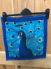 Stunning peacock cushion for sale  GLASGOW