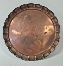 Copper serving plate for sale  RUGBY