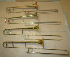 4 Trombones Bach - Holton - Getzen - Pan American!Fixerupper Horns! !Sem reserva! comprar usado  Enviando para Brazil