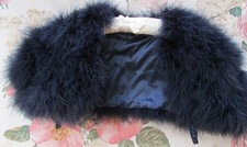 Navy blue feather for sale  DAVENTRY