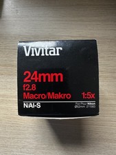 Vivitar 24mm 2.8 for sale  GLASGOW