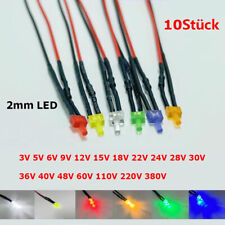 Usado, 2 mm hohe flache Kopf LED Leuchtdiode 3V 6V 9V 12V 24V-380V vorverdrahtet 20 cm comprar usado Usado, 2 mm hohe flache Kopf LED Leuchtdiode 3V 6V 9V 12V 24V-380V vorverdrahtet 20 cm comprar usado  Enviando para Brazil