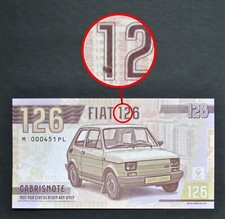 Fiat 126p "Maluch" (2023) - printing error (spot) - Matej Gabris na sprzedaż  PL