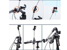 System-S Ajustable Bicicleta Paraguas Soporte Sujeción Soporte de Pantalla comprar usado  Enviando para Brazil