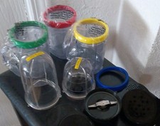 Magic Bullet Mini Liquidificador Lâmina Extra, Recipientes, Aros, Tampas Tampas Shakers , usado comprar usado  Enviando para Brazil