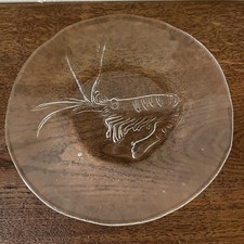 Vintage etched glass for sale  DURHAM