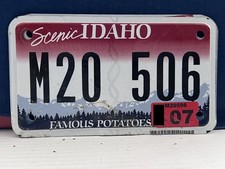 Idaho motorcycle license for sale  Helena