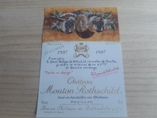 Wine label chateau d'occasion  Expédié en Belgium