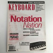 Usado, Keyboard Magazine March 2004 Jamie Muhoberac & Kurzweil PC1X Tested, VG comprar usado  Enviando para Brazil