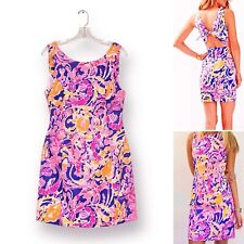 Mini vestido feminino Lilly Pulitzer Courtney Shift tamanho 10 costas abertas sutiã embutido comprar usado  Enviando para Brazil