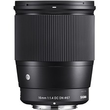 Lente contemporánea Sigma 16 mm f/1,4 DC DN (micro cuatro tercios) (caja abierta) segunda mano  Embacar hacia Mexico
