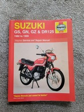Haynes suzuki dr125 for sale  HEYWOOD