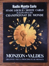 Affiche boxe monzon d'occasion  Crémieu