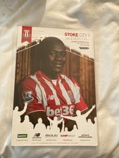 Football programme stoke for sale  BIRKENHEAD