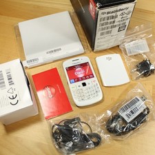Raro Vintage Blackberry Curve 8520 Telefone Branco Na Caixa Colecionável Claro Network comprar usado  Enviando para Brazil