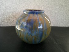 Vase cristalilisations forme d'occasion  Mer