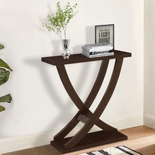 Rustic small console for sale  Walnut