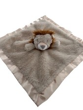Cobertor de segurança Cloud Island bege leão acabamento acetinado adorável 14"x14" conforto bebê b comprar usado  Enviando para Brazil