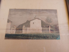 Antico quadro acqurello usato  Vigevano
