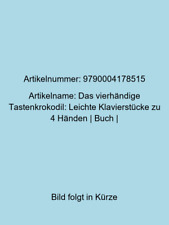 Vierhändige tastenkrokodil le gebraucht kaufen  Wandlitz