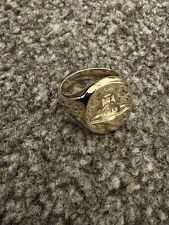 Seal ring gold for sale  UK