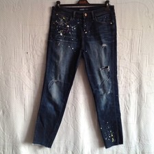 Zara pantalon jeans d'occasion  Le Péage-de-Roussillon