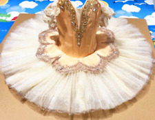 Vestido de balé profissional saia de balé champanhe fantasias clássicas panqueca tutu, usado comprar usado  Enviando para Brazil