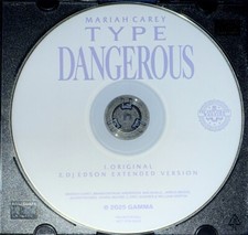 Mariah Carey - Type Dangerous Remixes CD Promo 2 tracks single comprar usado  Enviando para Brazil