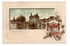 Präge wappen karte gebraucht kaufen  Lampertheim