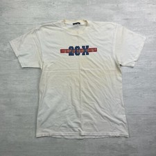 Camisa de skate vintage Y2K 24/7 adulto grande branca vinte e quatro sete 20X comprar usado  Enviando para Brazil